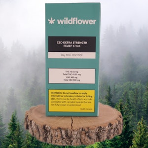 Wildflower - Wildflower | WILDFLOWER CBD EXTRA STRENGTH RELIEF STICK | 60g