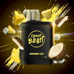 LEVEL X - FLAVOUR BEAST - Pineapple Coconut (Iced) - 25K Puff - 20mg - LEVEL X