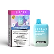 Blueberry Sour Razz - 1800 Puff - 20mg - ELF BAR - PRIME