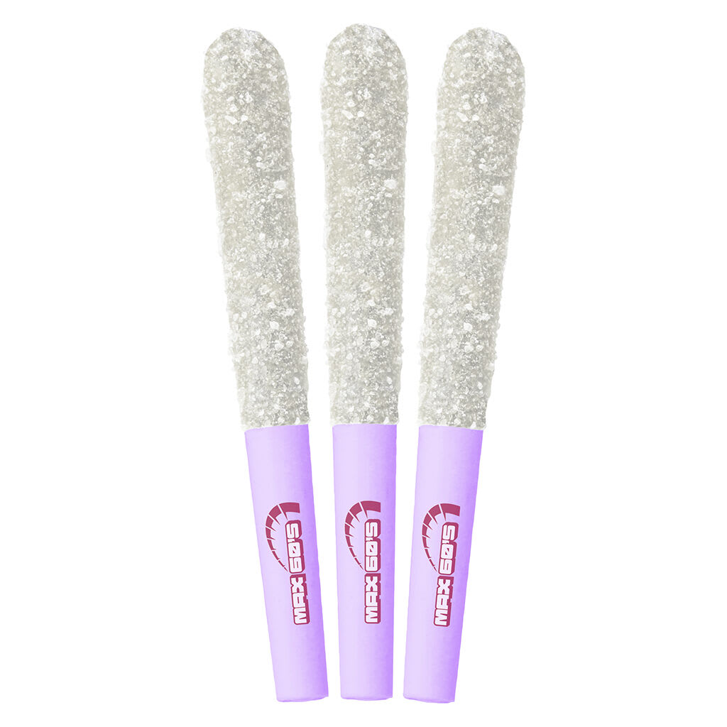Max 60's Triple Diamond Infused Pre-Roll - Frosted Grape 3x0.45g Resin