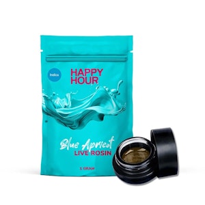 Happy Hour - 1g Blue Apricot Live Rosin