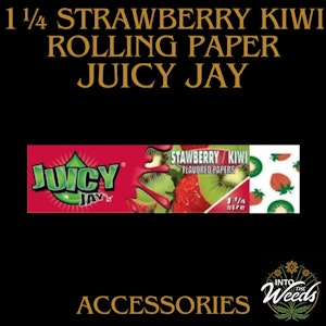 Juicy Jay  - 1 1/4 Rolling Paper - Strawberry Kiwi