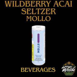 Mollo - Wildberry Acai Seltzer - 355ml