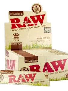 RAW - Raw - Organic Hemp - King Slim
