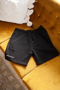 Prairie and Luna - P&L Sweat Shorts (Black) SMALL