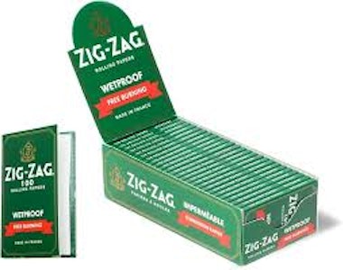 Zig Zag - Zig Zag Papers - Green/Wetproof