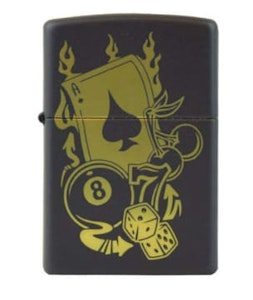 HBI Canada - Zippo Lighter Gambling Design