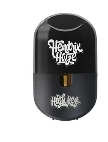 HIGH KEY - HENDRIX HAZE LIVE RESIN LIQUID DIAMOND AIO VAPE - 1 Main Image