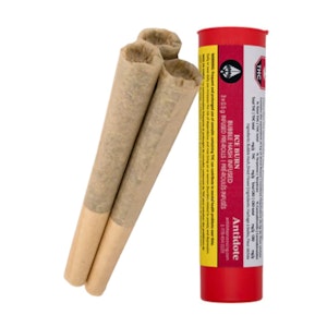 Koots Canna - ICE BURN BUBBLE HASH INFUSED PRE ROLLS - 1.5