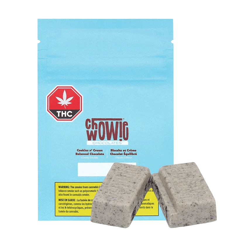 Cookies n' Cream Balanced Chocolate 10mg THC/CBD
