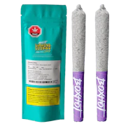 BoxHot Pineapple Express Diamond Doobies 2 x 0.5g Infused Pre-Rolls