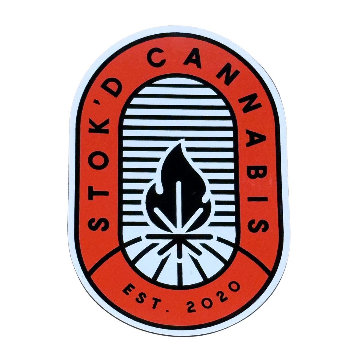 Stok'd - Stok'd | Oval Crest Magnet Main Image