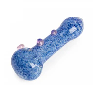3" Spoon Hand Pipe W/Dots