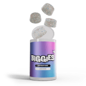 Biggies by Even - Birthday Cake 4 x 2.5mg THC Live Rosin Soft Chew
