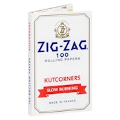 Zig Zag - Kutcorners Slow-Burning Rolling Papers - White
