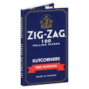 Zig Zag - Kutcorners Free-Burning Rolling Papers - Dark Blue