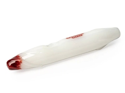 Cheech & Chong Glass - CHEECH & CHONG 6" WHITE LABRADOR