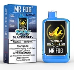 Mr. Fog - Blue Razz Steezy Blackberry