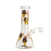 8.5" Ice Cream Dream Concentrate Rig by Red Eye Glass