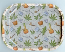 Bongs and Pipes Small Rolling Tray