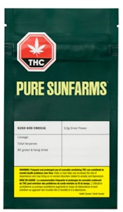 Pure Sunfarms - Kush God 3.5G