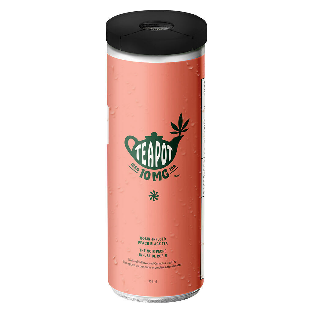 Rosin Infused Peach Black Tea 355ml