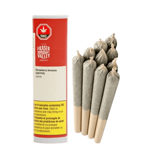 The Original Fraser Valley Weed Co. - OG FRASER VALLEY - Strawberry Amnesia 10 x 0.5g Pre-Rolls