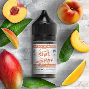 FLAVOUR BEAST - UNLEASHED - Epic Peach Mango - 30ml - 20mg - FLAVOUR BEAST