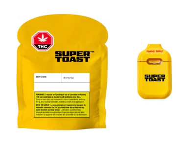 Super Toast - Super Toast Fizzy Classic 0.95g Disposable Vape Pen