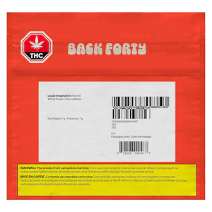 Back Forty - Liquid Imagination 14g Dried Flower