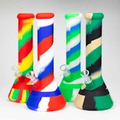 SILICONE BONGS AND BUBBLERS - 12" SILICONE BEAKER