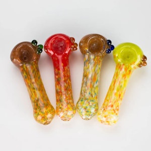 Nice Glass - 4" Handcrafted Glass Pipe