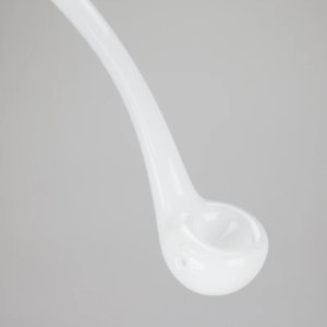 Smoking Cat Distribution Inc. - Tree Glass - 9" Gandalf Pipe - White