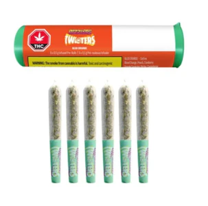 RIZZLERS - Blud Orange 6 x 0.5g Distillate Infused Pre-Rolls Rizzlers