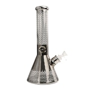 12" Infinity Loop Glass Bong w/ Gift Box