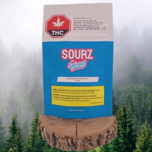 Spinach - Spinach | BLUE RASPBERRY WATERMELON INDICA SOURZ | 5 X 5g