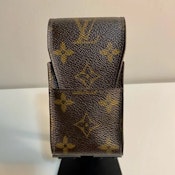 Louis Vuitton | Monogram Canvas Cigarette Case | Leather Brown