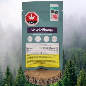 Wildflower - Wildflower | SWEET DREAMS GOJI BERRY THC:CBD:CBN CHEWS | 5 X 3.5g