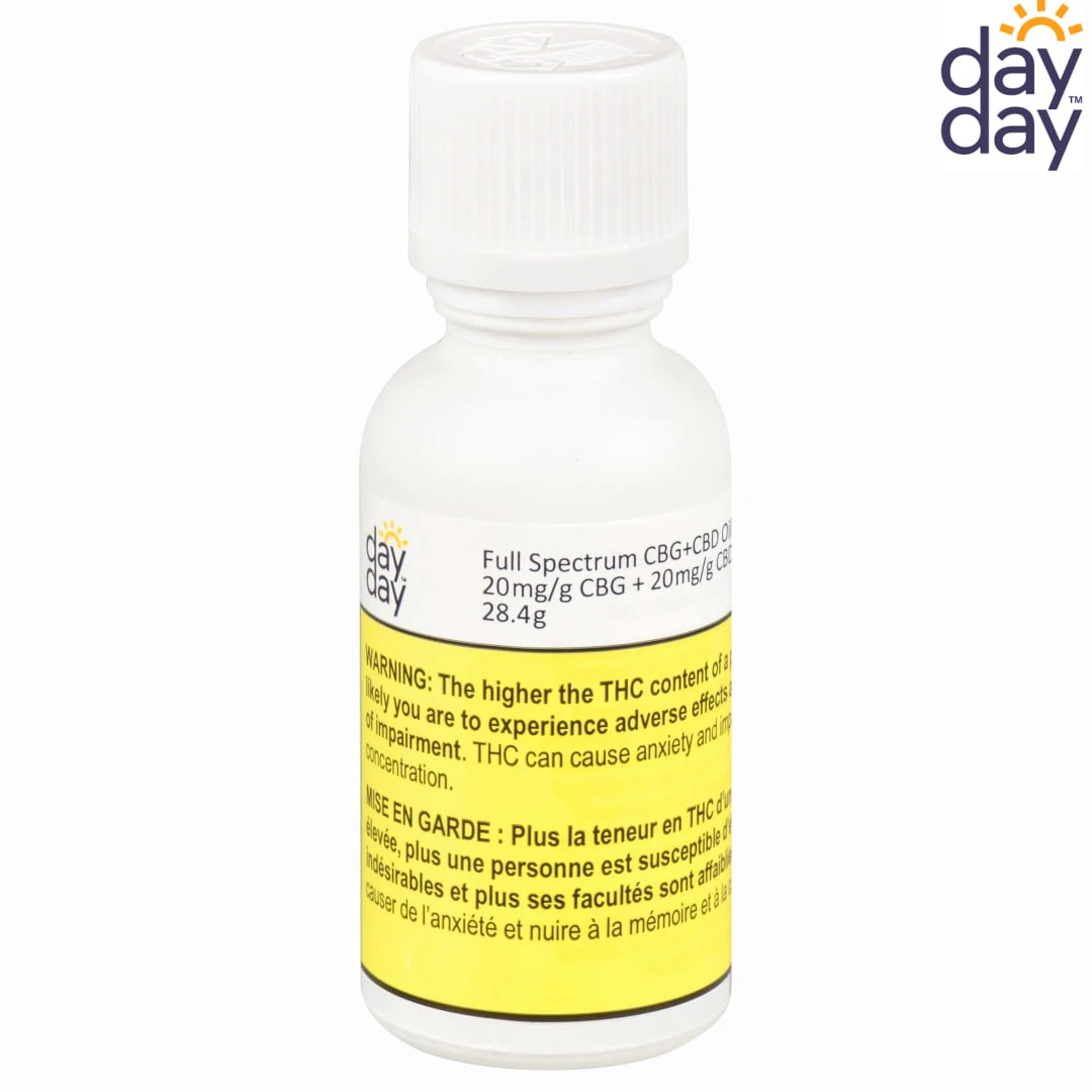 DayDay - DayDay | Full Spectrum CBG+CBD Oil | 30ml PROMO Main Image