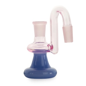 WEST COAST GIFTS - 14mm 90 Degree Dry Ash Catcher - Pink