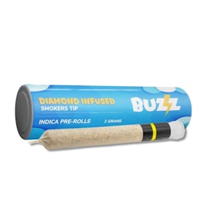 Buzz - 1 x 2g Diamond Infused Pre-Roll Smokers Tip
