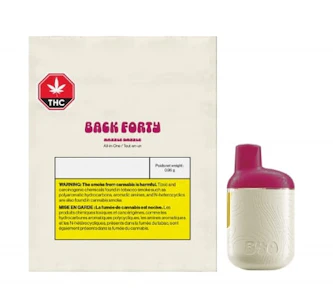 Back Forty - Back Forty Razzle Dazzle All-In-One 0.95g Disposable Vape
