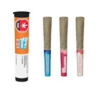 Corner Store Variety Pack 3 x 0.5g Kief Coated Liquid Diamond Infused Pre-Rolls