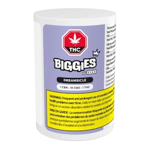 BIGGIES - Dreamsicle 4 x 10:1:1 CBN:CBD:THC