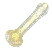 Sparkling Lemonade Crackle Glass Spoon Pipe - 4.75"