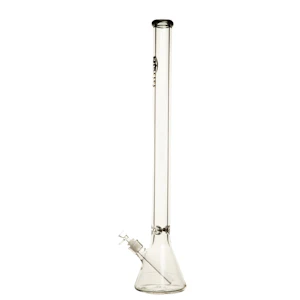 Cartel - 29" 9mm Cartel Glass Bong (Transparent Black)