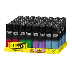 Clipper - Clipper Black Crystal Gradient Lighters