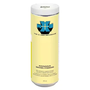 XMG+ - Banana Brain Freeze 355ml Beverages