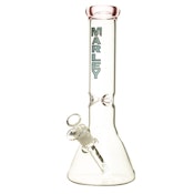 12" Marley Classic Comfort Beaker Bong (Pink)