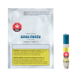 Back Forty - Kush Mint 510 Thread Cartridge 1g Vapes